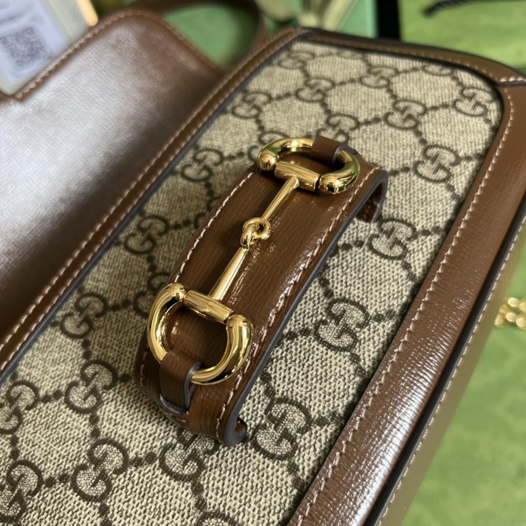 Gucci Horsebit 1955 Shoulder Bag(24-13-5cm)   - DesignerGu