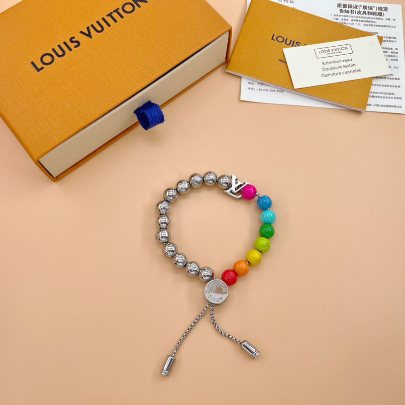 Louis Vuitton LV Beads Bracelet   M0934A - DesignerGu