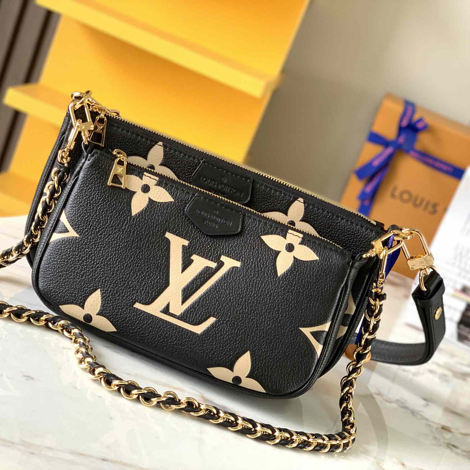 Louis Vuitton Multi Pochette Accessoires(25 x 14.5 x 4.5cm) M45777 - DesignerGu