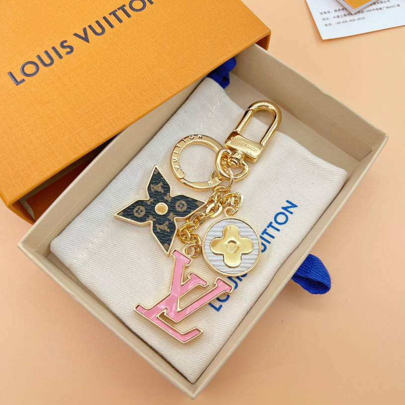 Louis Vuitton Spring Street Bag Charm and Key Holder    - DesignerGu