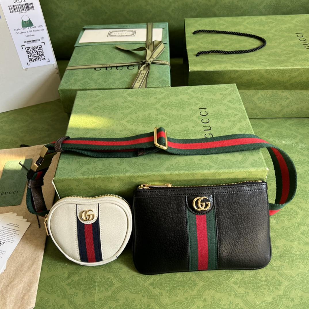 Gucci Ophidia Heart Utility Belt(12-11-2cm/20-13cm) - DesignerGu