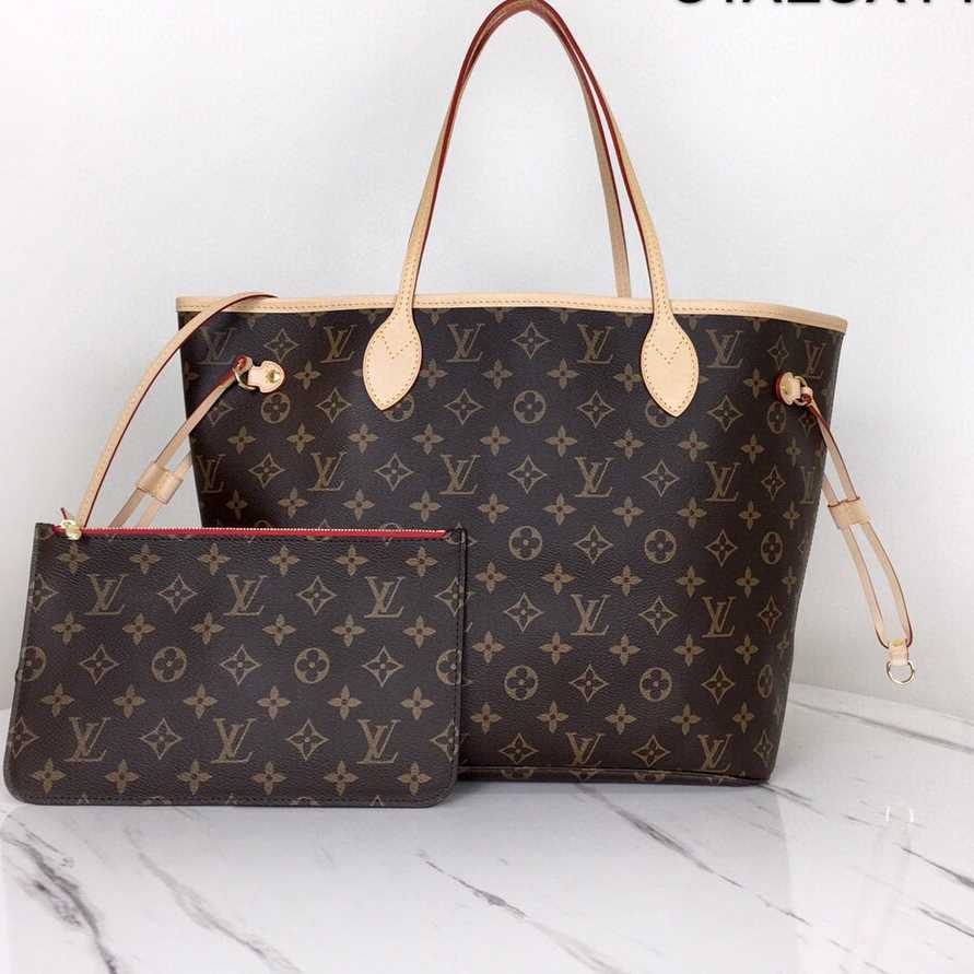 Louis Vuitton Neverfull MM (31-28-14cm)   M41177 - DesignerGu