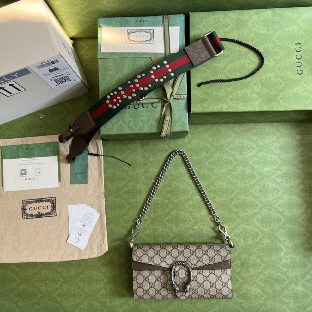 Gucci Dionysus Small Shoulder Bag(25-14-4cm)   - DesignerGu