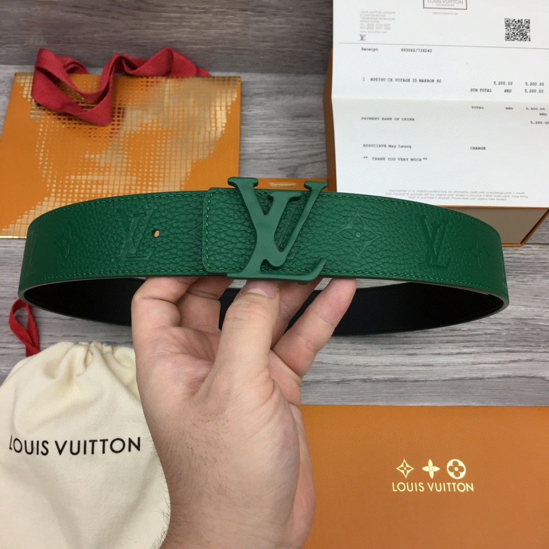 Louis Vuitton Reversible Belt - DesignerGu