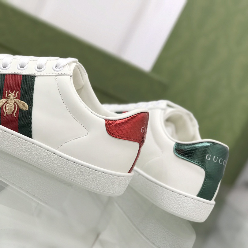 Gucci Ace Sneaker With Bee - DesignerGu