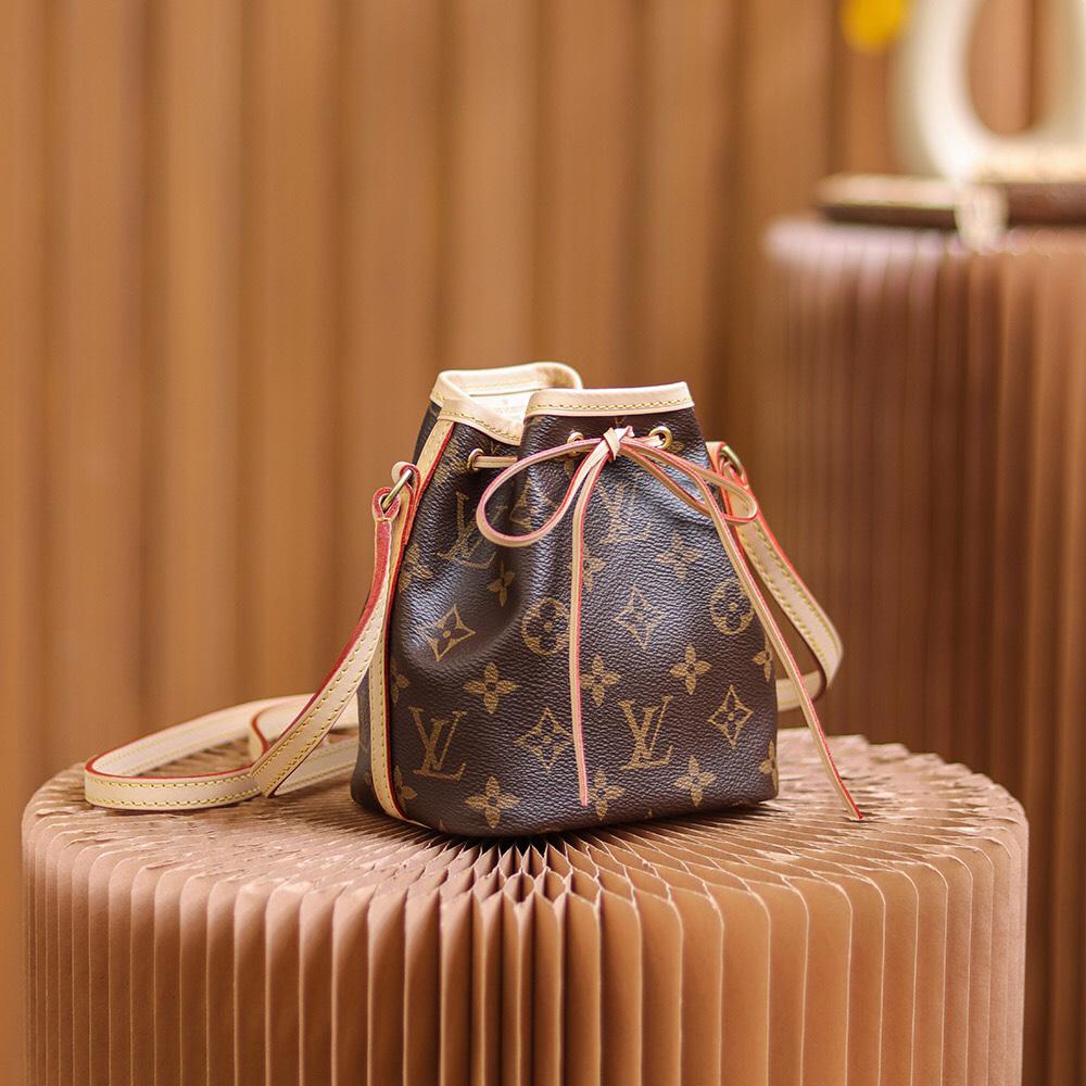  Louis Vuitton Nano Noe(13-16-10cm)   M41346 - DesignerGu