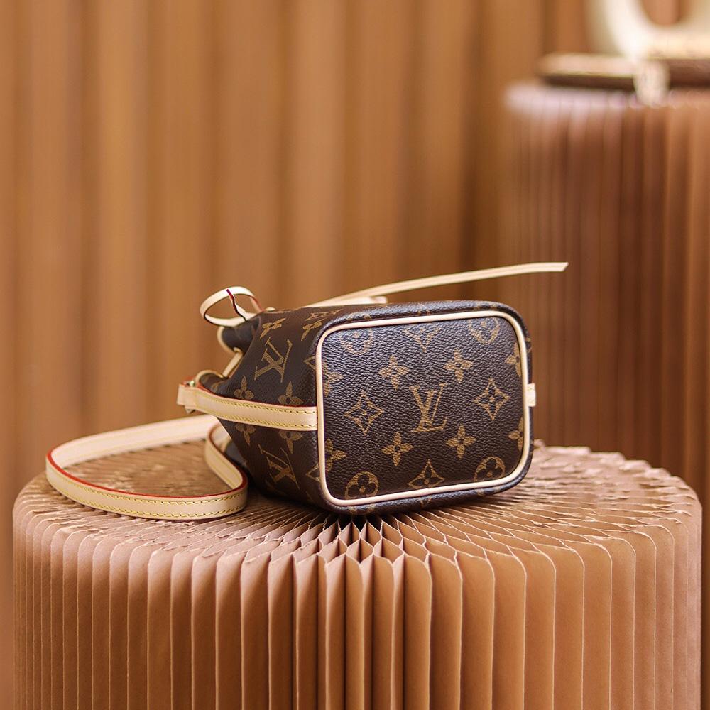  Louis Vuitton Nano Noe(13-16-10cm)   M41346 - DesignerGu