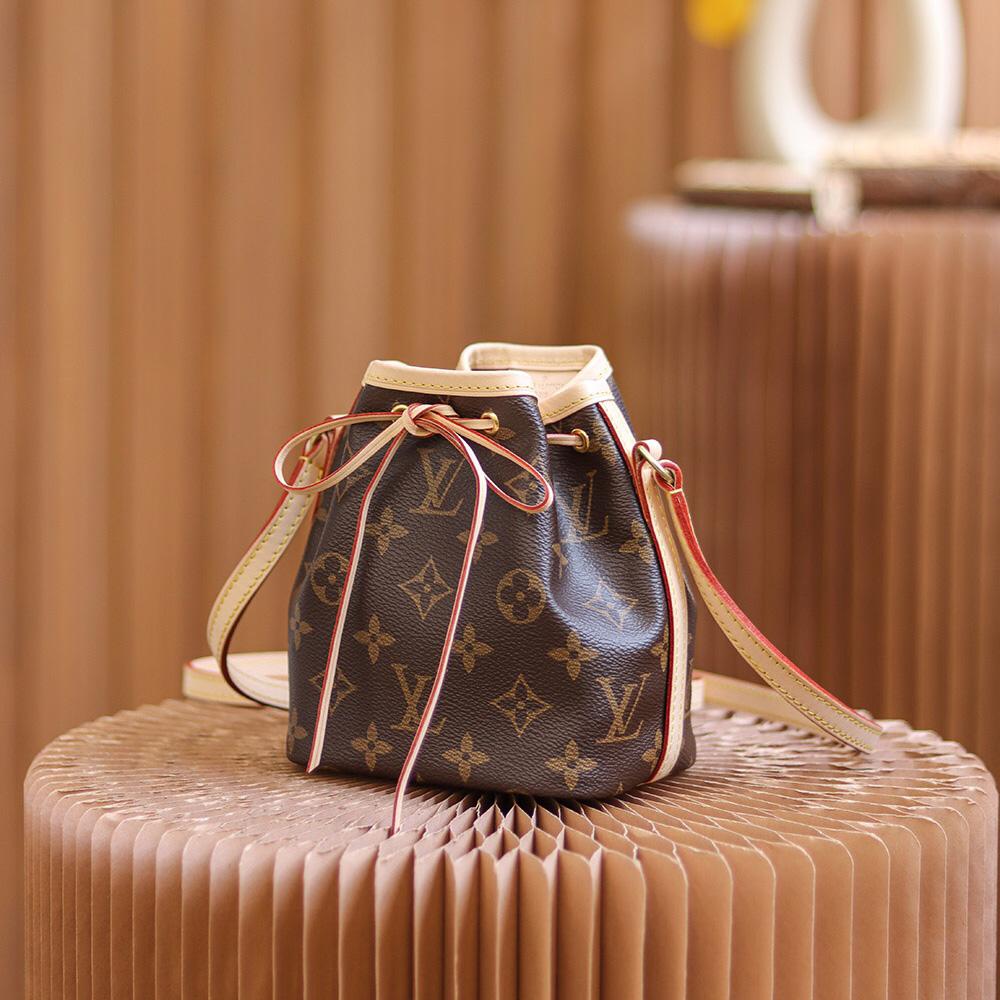  Louis Vuitton Nano Noe(13-16-10cm)   M41346 - DesignerGu