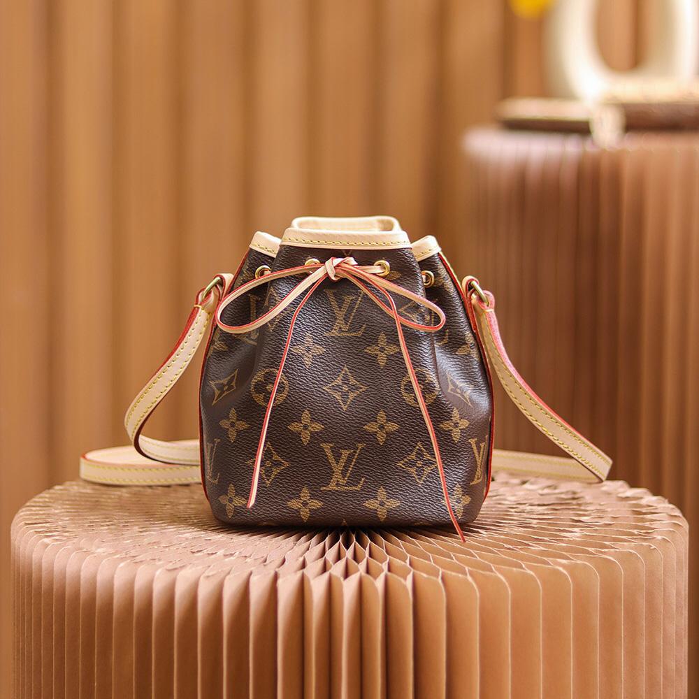  Louis Vuitton Nano Noe(13-16-10cm)   M41346 - DesignerGu