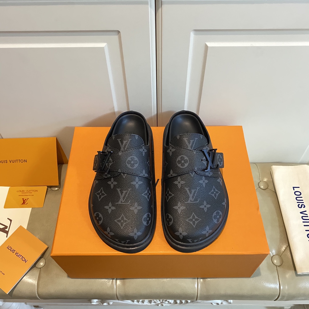 Louis Vuitton LV Easy Mule    1A8WIP - DesignerGu