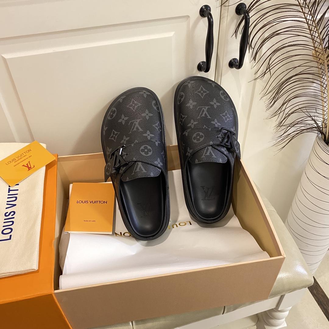 Louis Vuitton LV Easy Mule    1A8WIP - DesignerGu