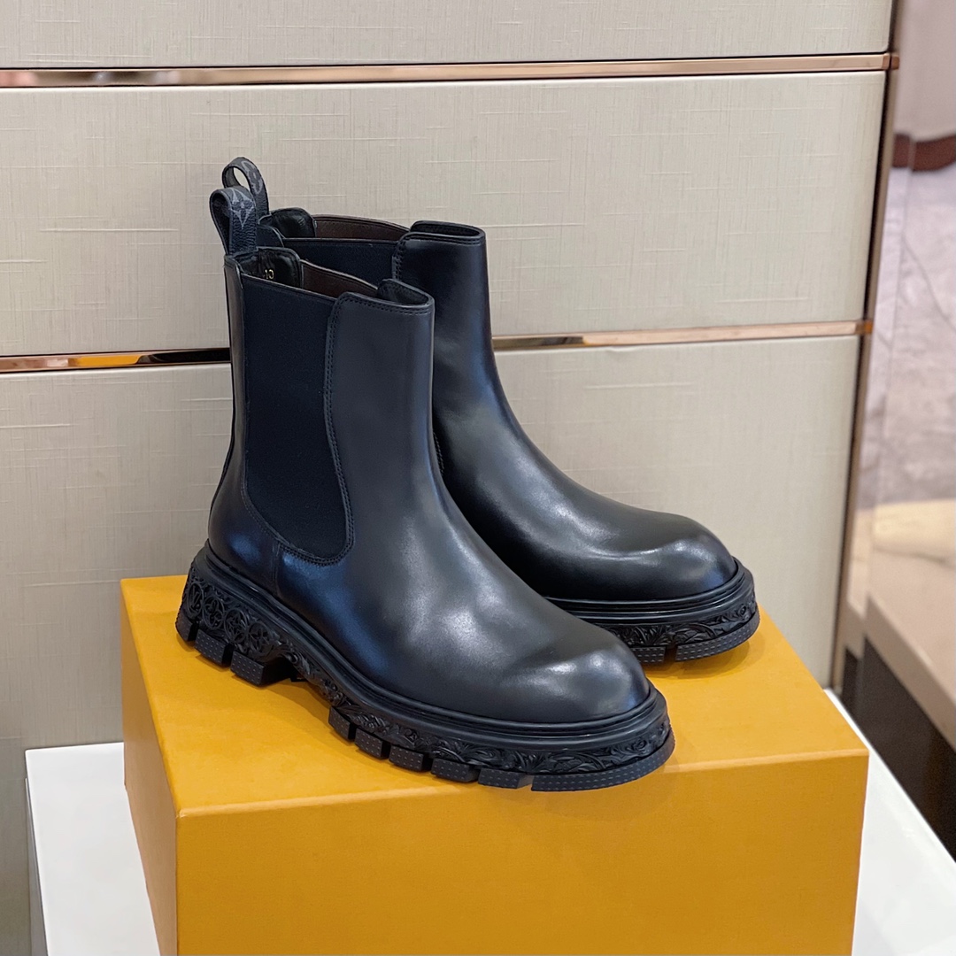 Louis Vuitton LV Baroque Chelsea Boot    1AAHB7 - DesignerGu