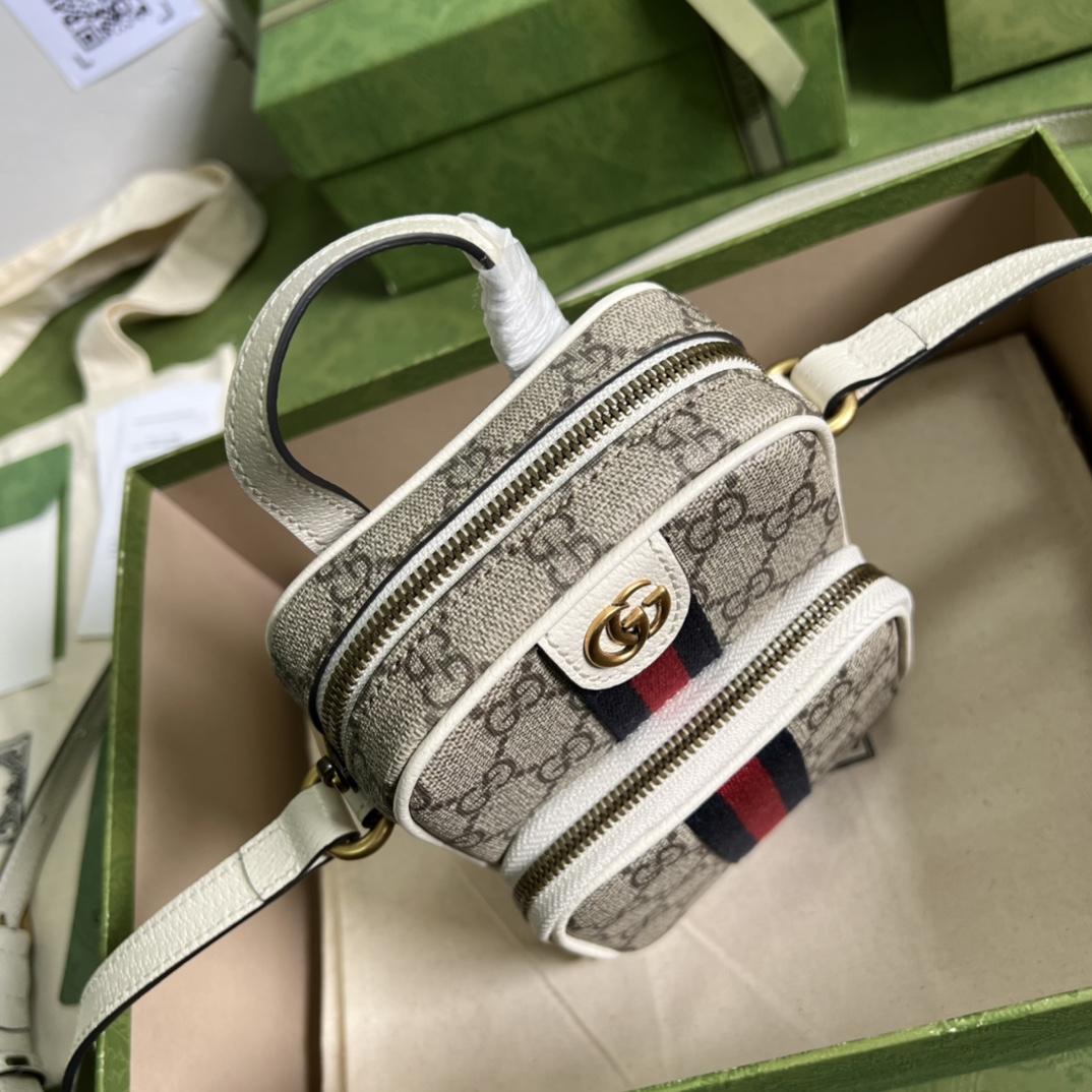 Gucci Ophidia GG Mini Bag(12-16-7cm)   - DesignerGu