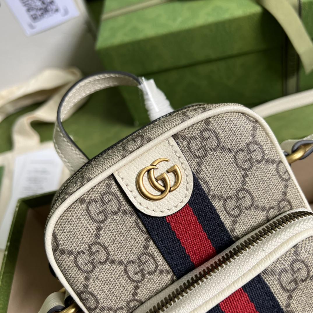 Gucci Ophidia GG Mini Bag(12-16-7cm)   - DesignerGu