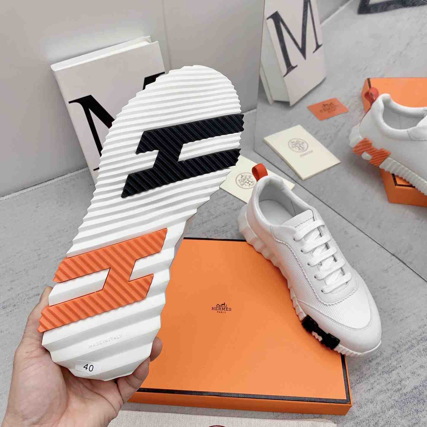 Hermes Bouncing Sneaker  - DesignerGu