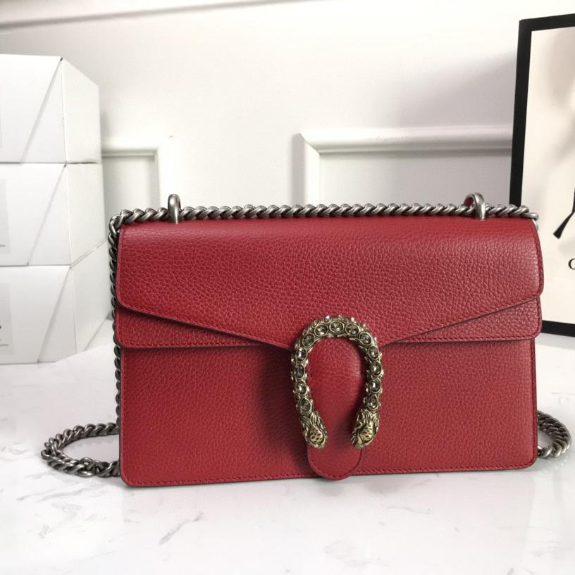 Gucci Dionysus Leather Shoulder Bag(28-18-9cm)   - DesignerGu