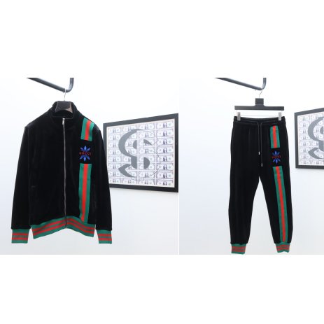 Gucci Zip Jacket & Jogging Pants - DesignerGu