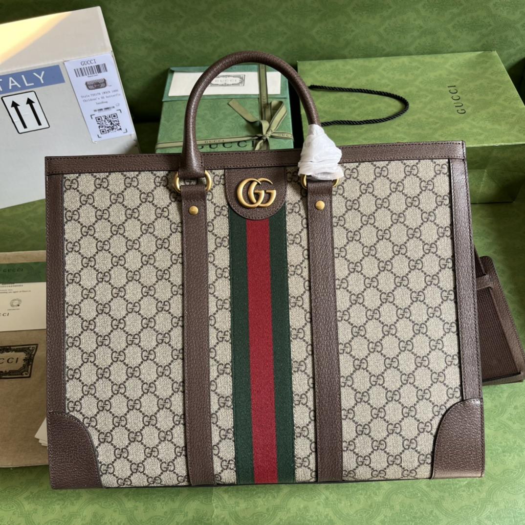 Gucci Ophidia Large Tote Bag(43-35-18.5CM)   - DesignerGu