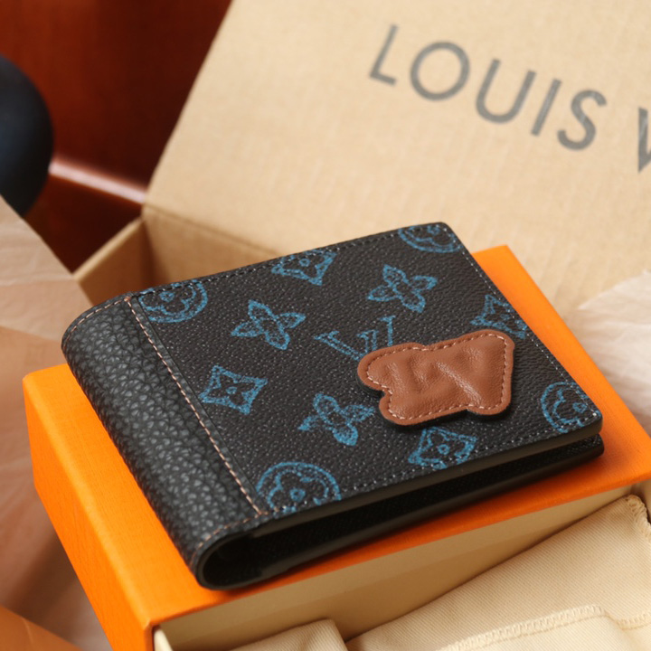 Louis Vuitton Slender Wallet (11-8.5-2cm)   M81821 - DesignerGu