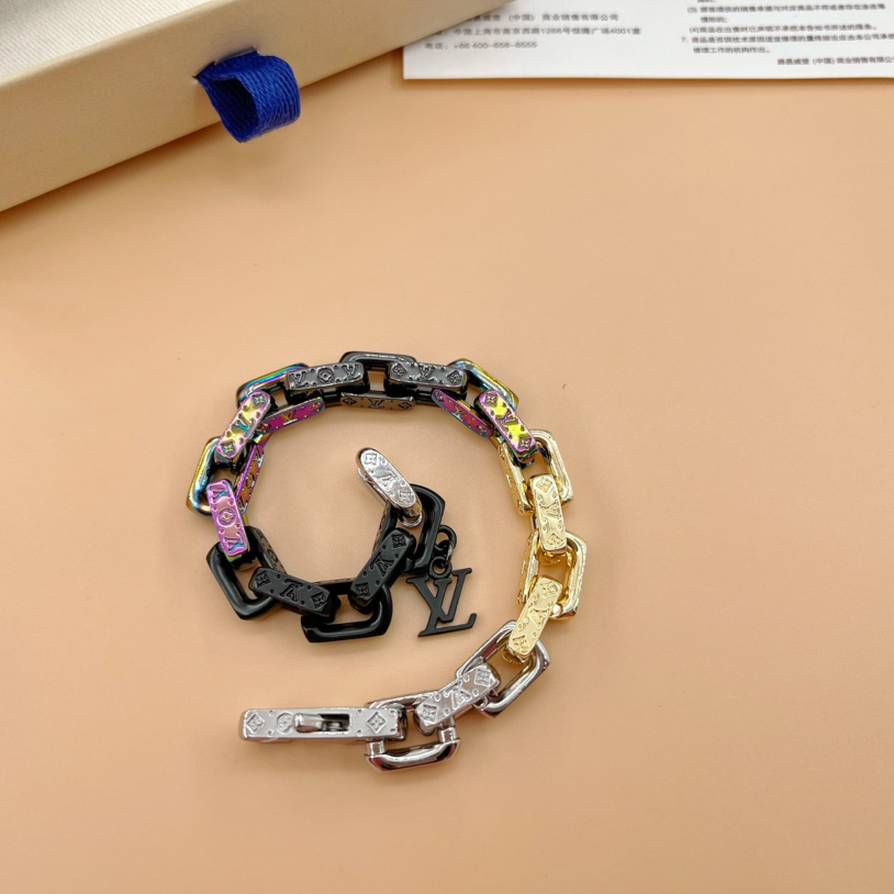 Louis Vuitton Paradise Chain Bracelet   M0070L - DesignerGu