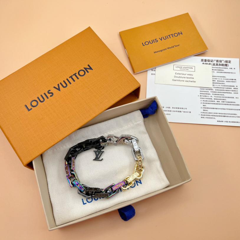 Louis Vuitton Paradise Chain Bracelet   M0070L - DesignerGu