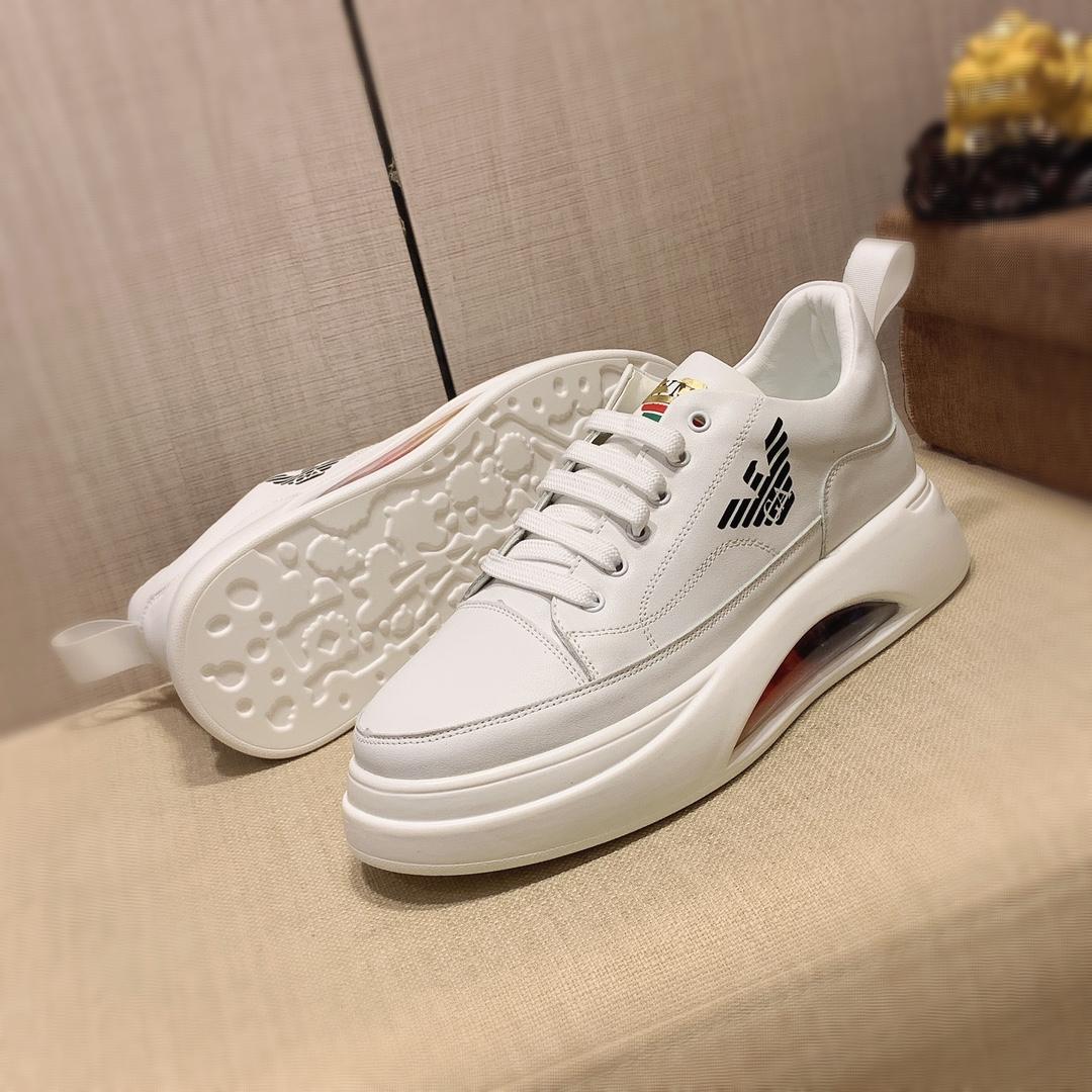 Armani Logo Sneakers - DesignerGu