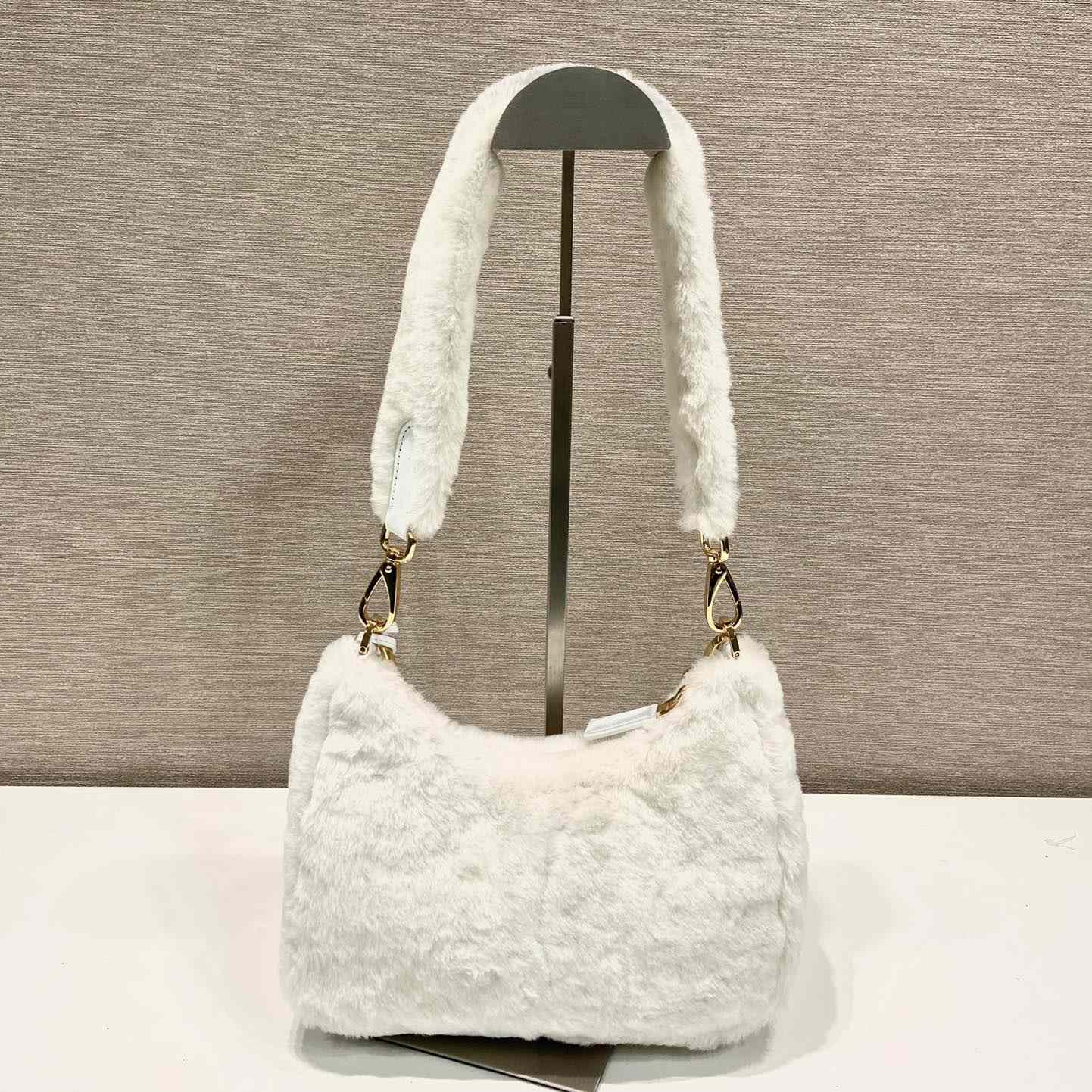 Prada Shearling Mini Bag(23-17-8cm) - DesignerGu