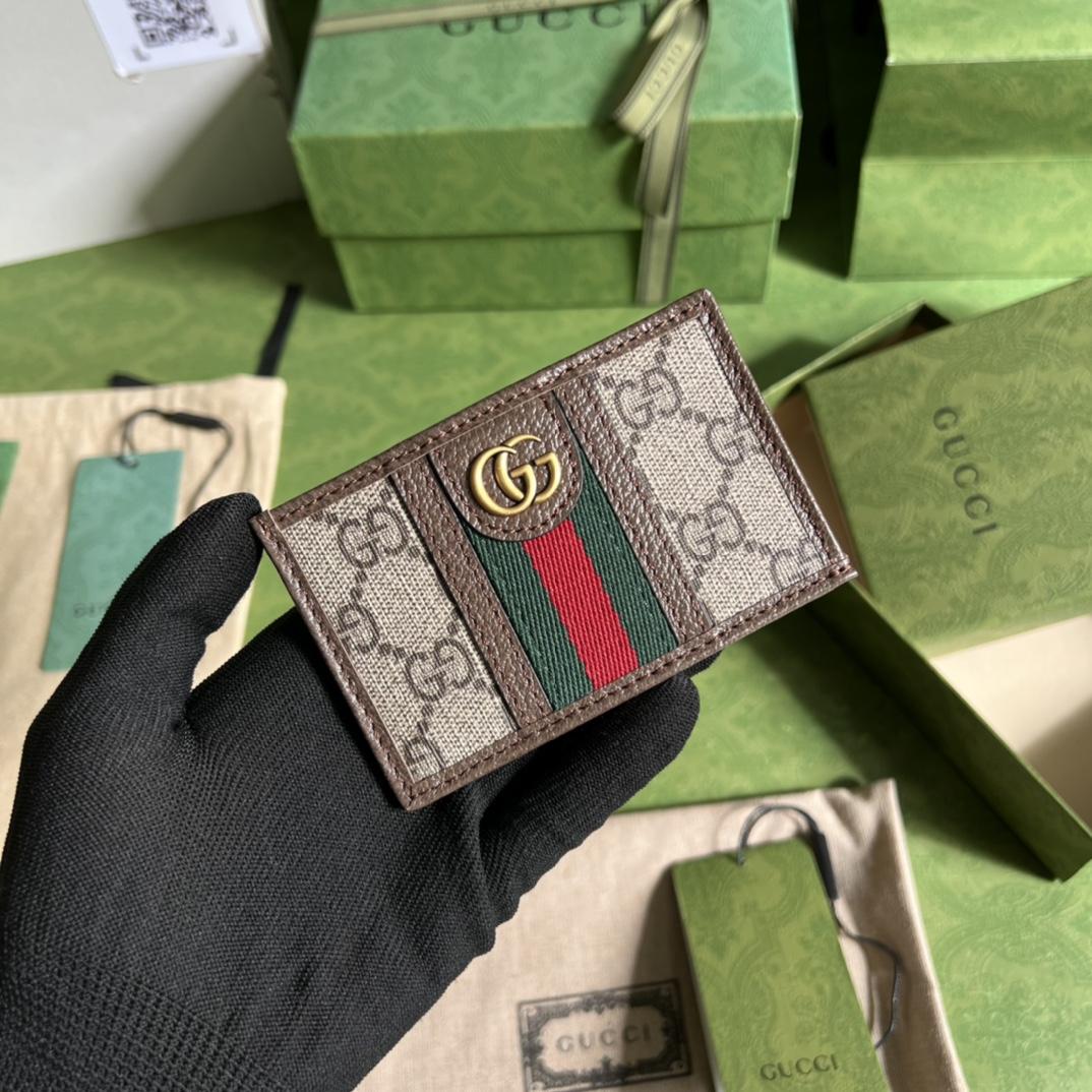 Gucci Ophidia GG Card Case(11-7cm) - DesignerGu