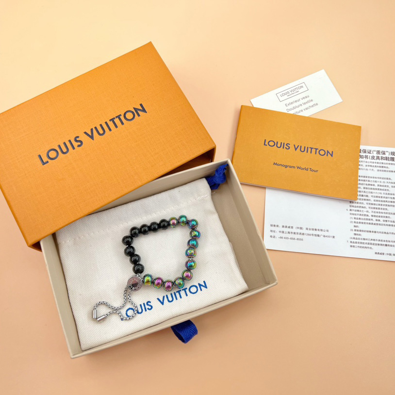 Louis Vuitton LV Beads Bracelet  - DesignerGu