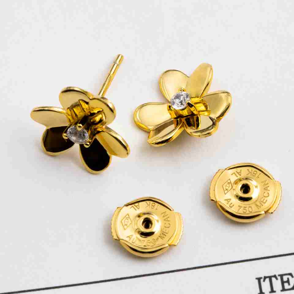 Van Cleef & Arpels Frivole Earrings - DesignerGu