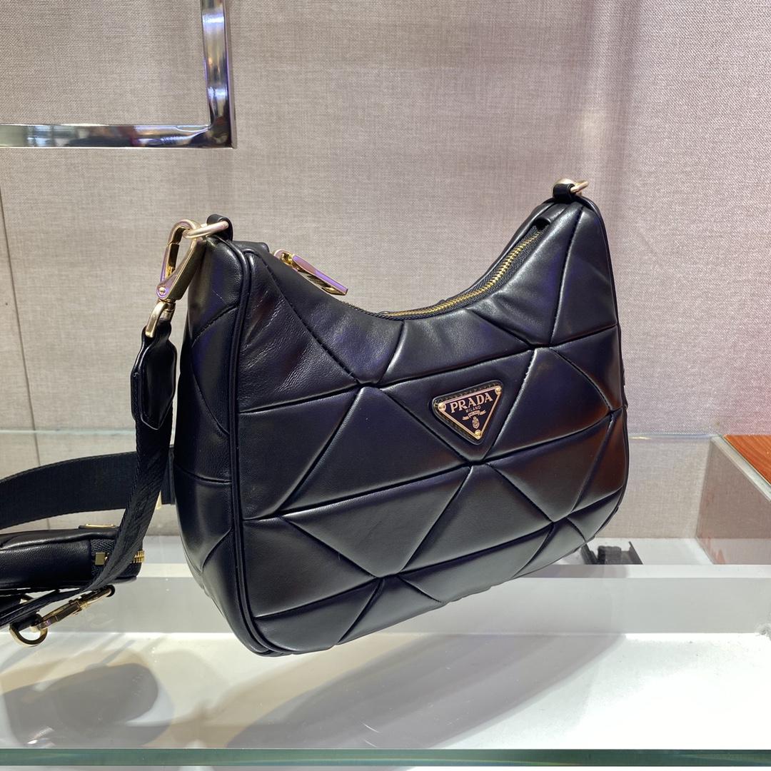 Prada System Patchwork Shoulder Bag(24*17*7cm) - DesignerGu