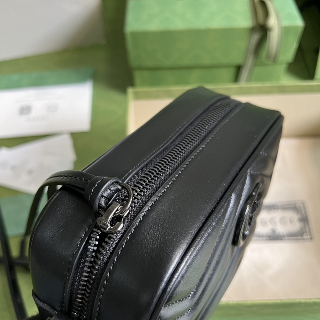 Gucci GG Marmont Mini Shoulder Bag(25-19-7cm) - DesignerGu