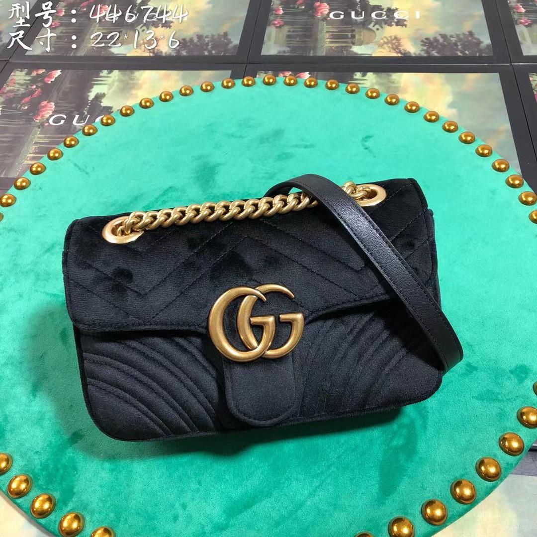 Gucci  GG  Shoulder Bag(26-15-7CM)  443497 - DesignerGu