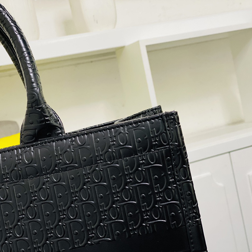 Dior Oblique Black Book Tote(42*16*32cm) - DesignerGu