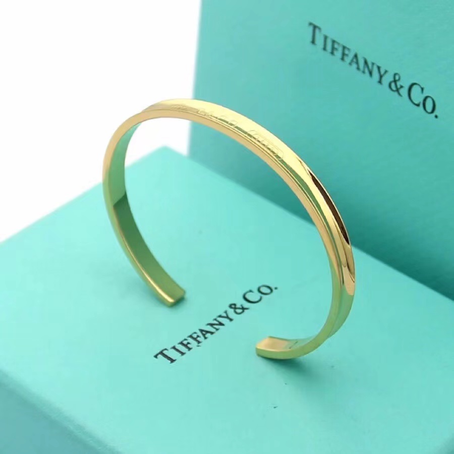 Tiffany&CO 1837 Cuff In Silver - DesignerGu