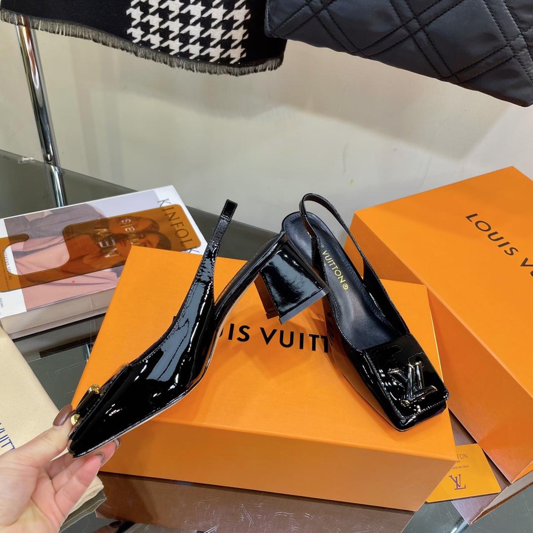 Louis Vuitton Shake Slingback Pump       - DesignerGu