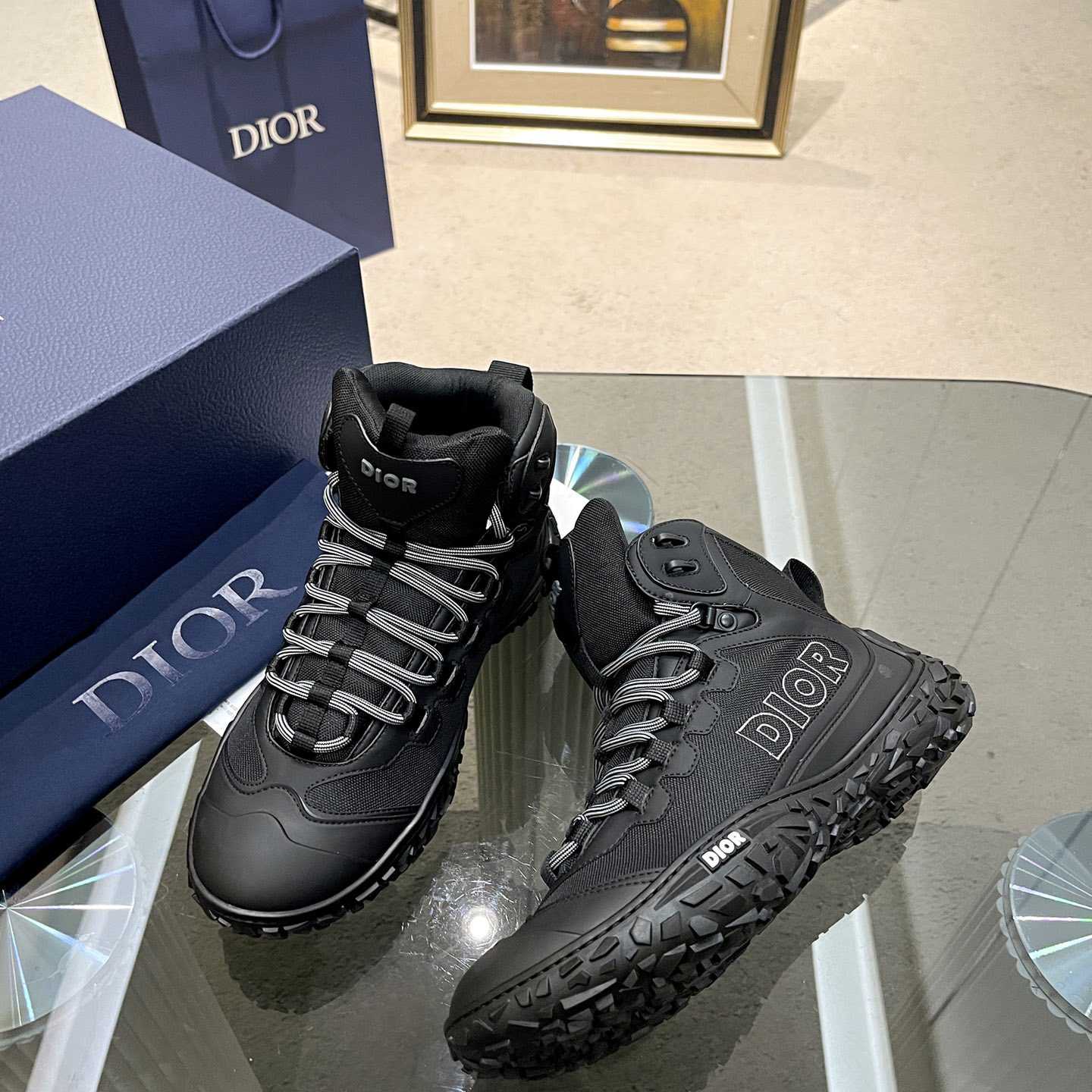 Dior  Diorizon Hiking Ankle Boot - DesignerGu