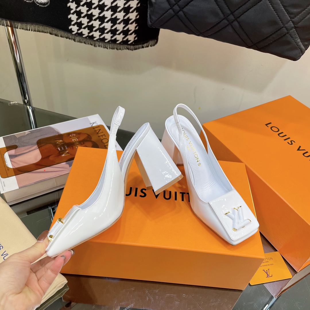 Louis Vuitton Shake Slingback Pump       - DesignerGu