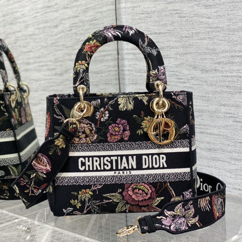 Dior Medium Lady D-lite Bag - DesignerGu