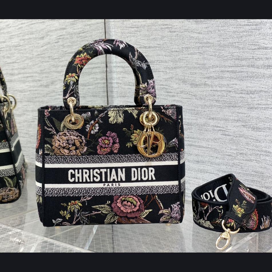 Dior Medium Lady D-lite Bag - DesignerGu