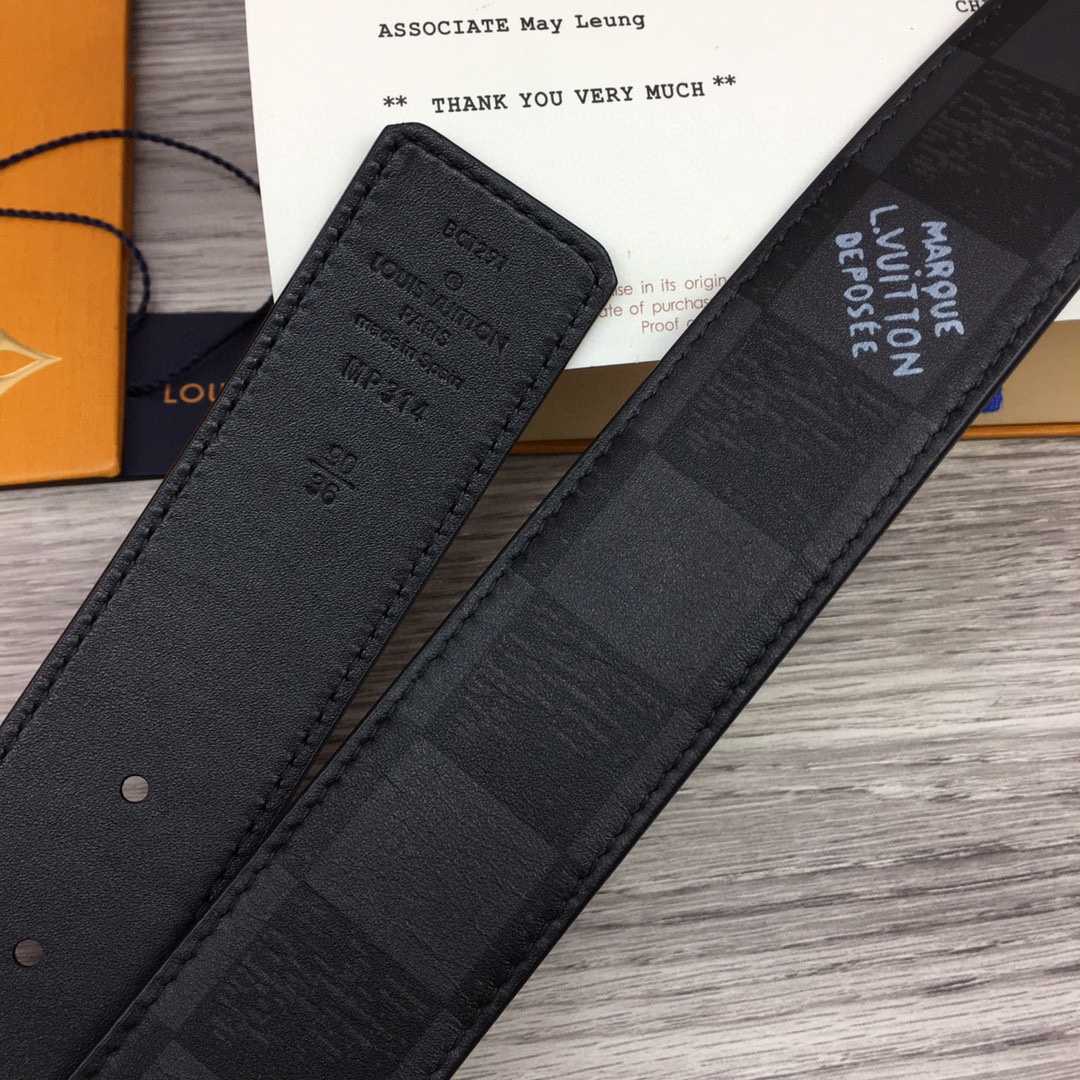 Louis Vuitton Reversible Belt  40mm - DesignerGu