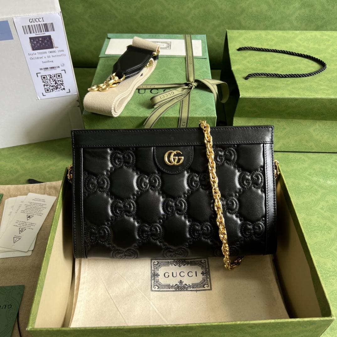 Gucci GG Matelassé Small Bag(26*17.5*8cm) - DesignerGu