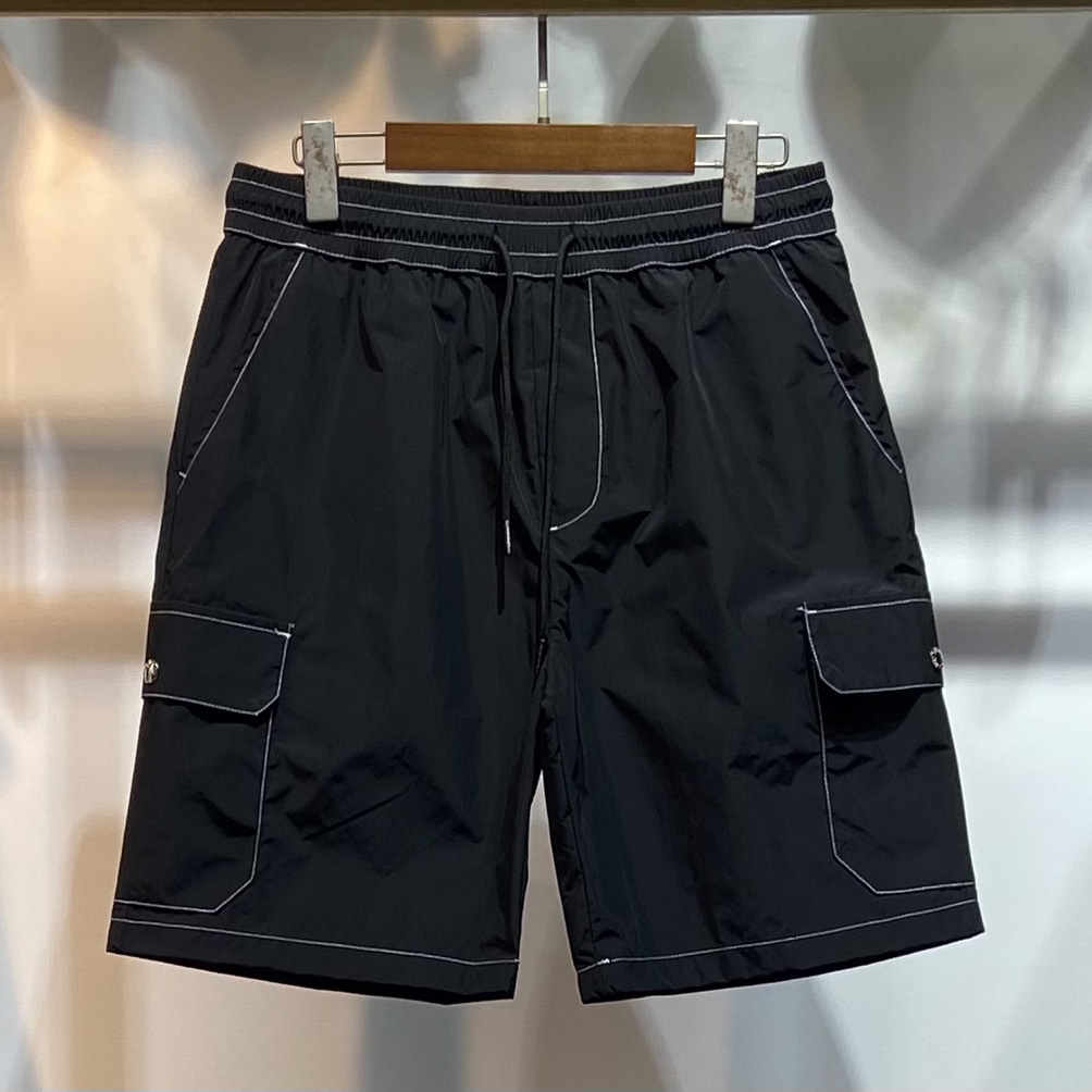 Prada Logo Cotton Shorts - DesignerGu