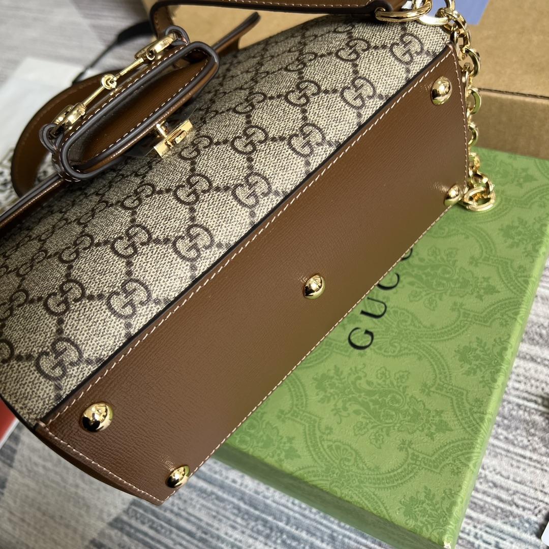 Gucci Horsebit 1955 Mini Bag(22x16x10.5cm) - DesignerGu