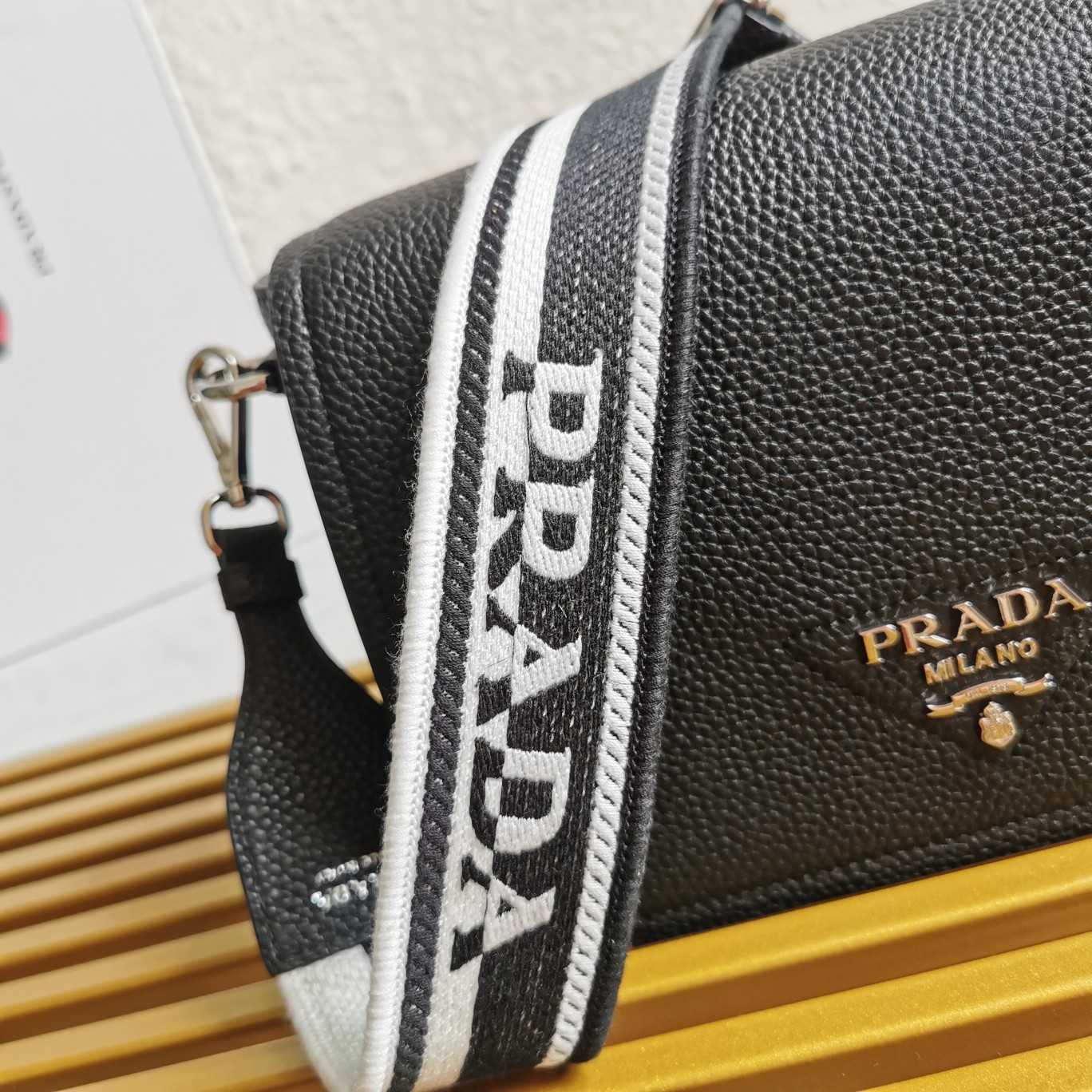 Prada Leather Shoulder Bag - DesignerGu