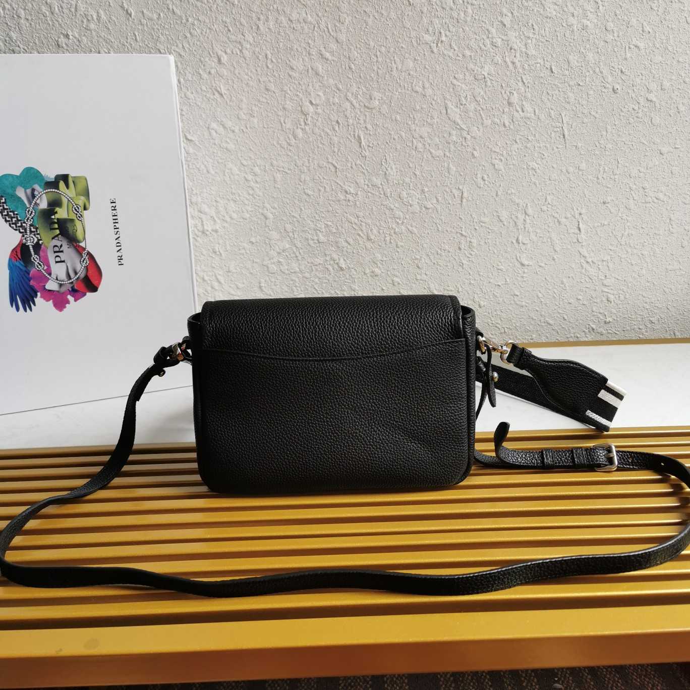 Prada Leather Shoulder Bag - DesignerGu