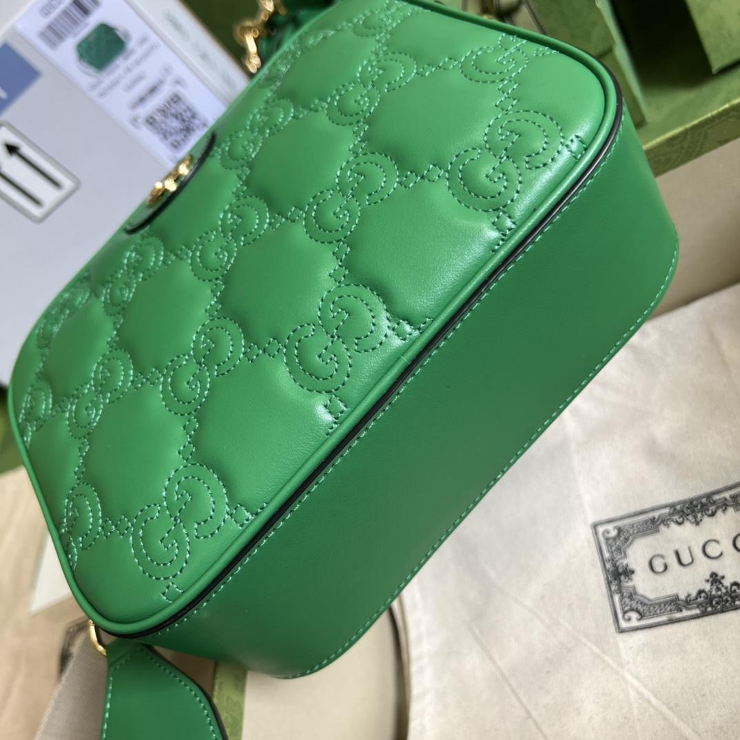 Gucci GG Matelassé Small Bag(21.5-17-7.5cm) - DesignerGu