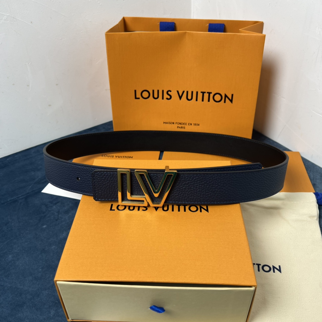 Louis Vuitton Reversible Belt  35mm - DesignerGu