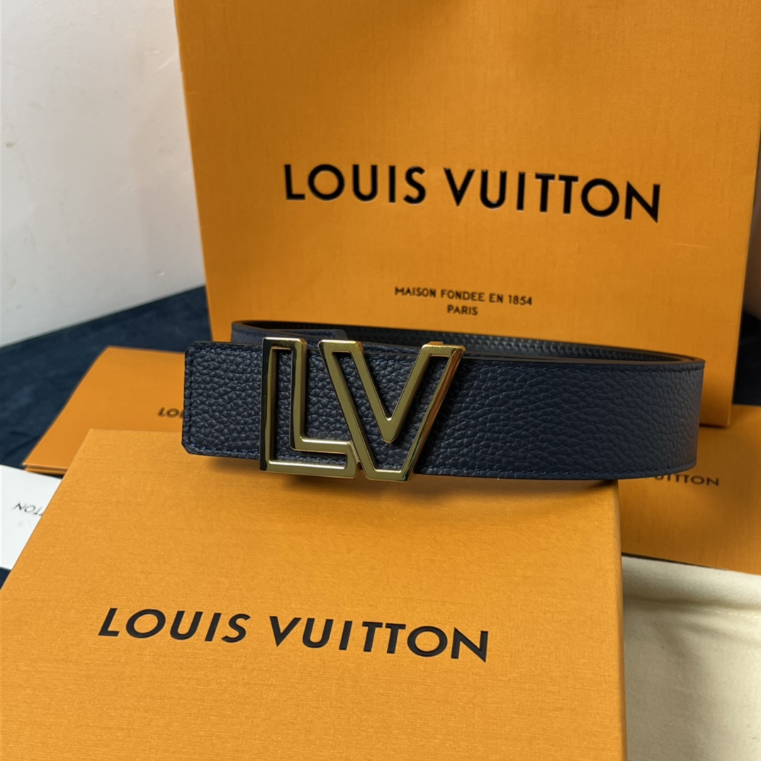 Louis Vuitton Reversible Belt  35mm - DesignerGu