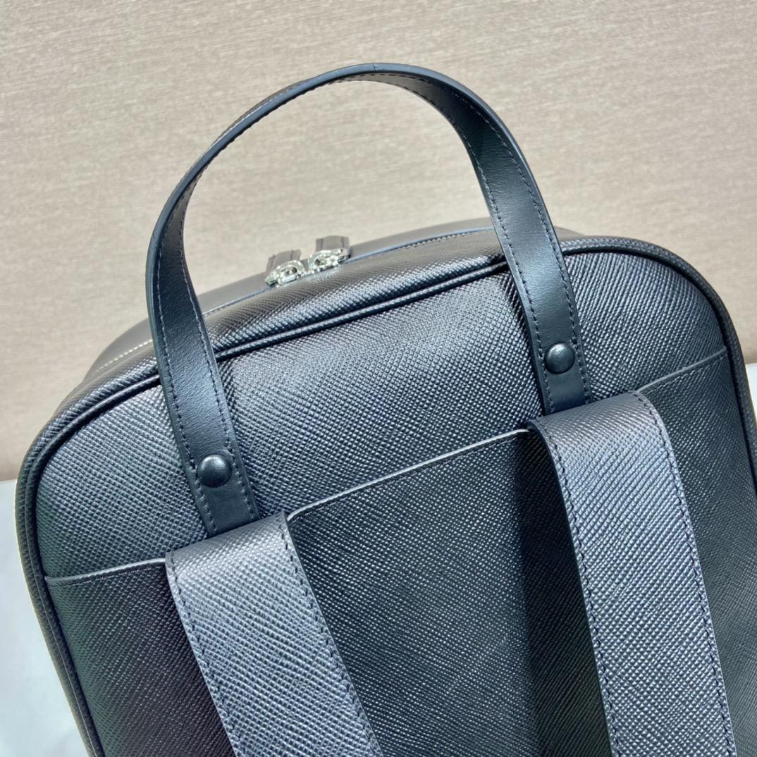 Prada Saffiano Leather Backpack - DesignerGu